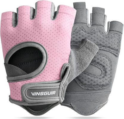 Workout Gloves for Men & Women, Padded & Full Palm Protection