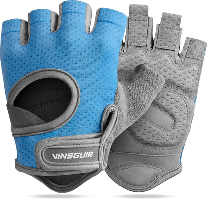 Workout Gloves for Men & Women, Padded & Full Palm Protection